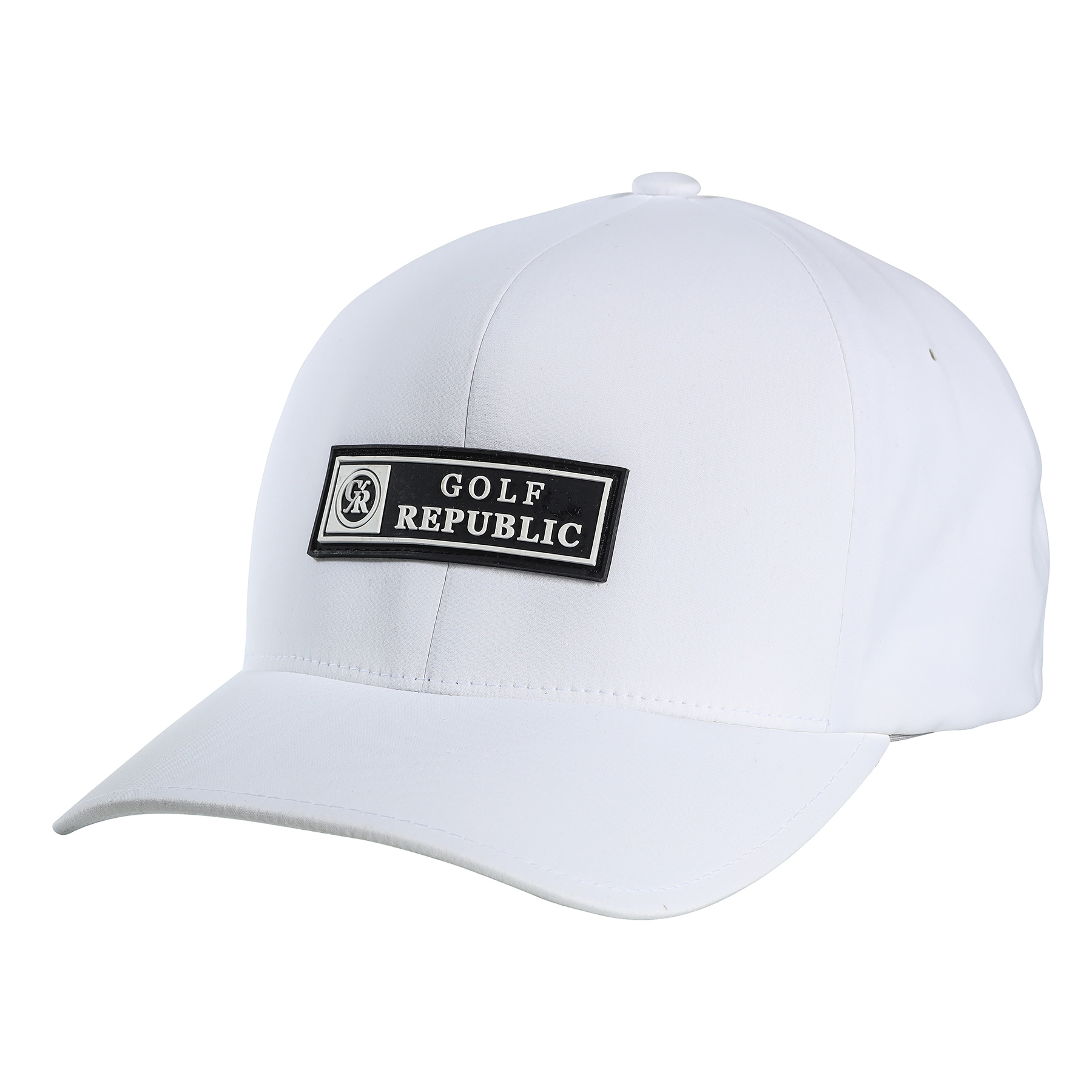 FlexFit Delta White PVC Patch | Hats